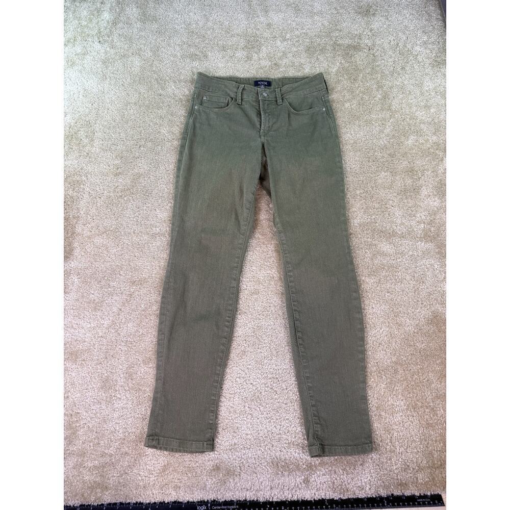 NYDJ Jeans Womens Sz 0 (28x28) Alina Legging Skinny Lift Tuck Technology C289